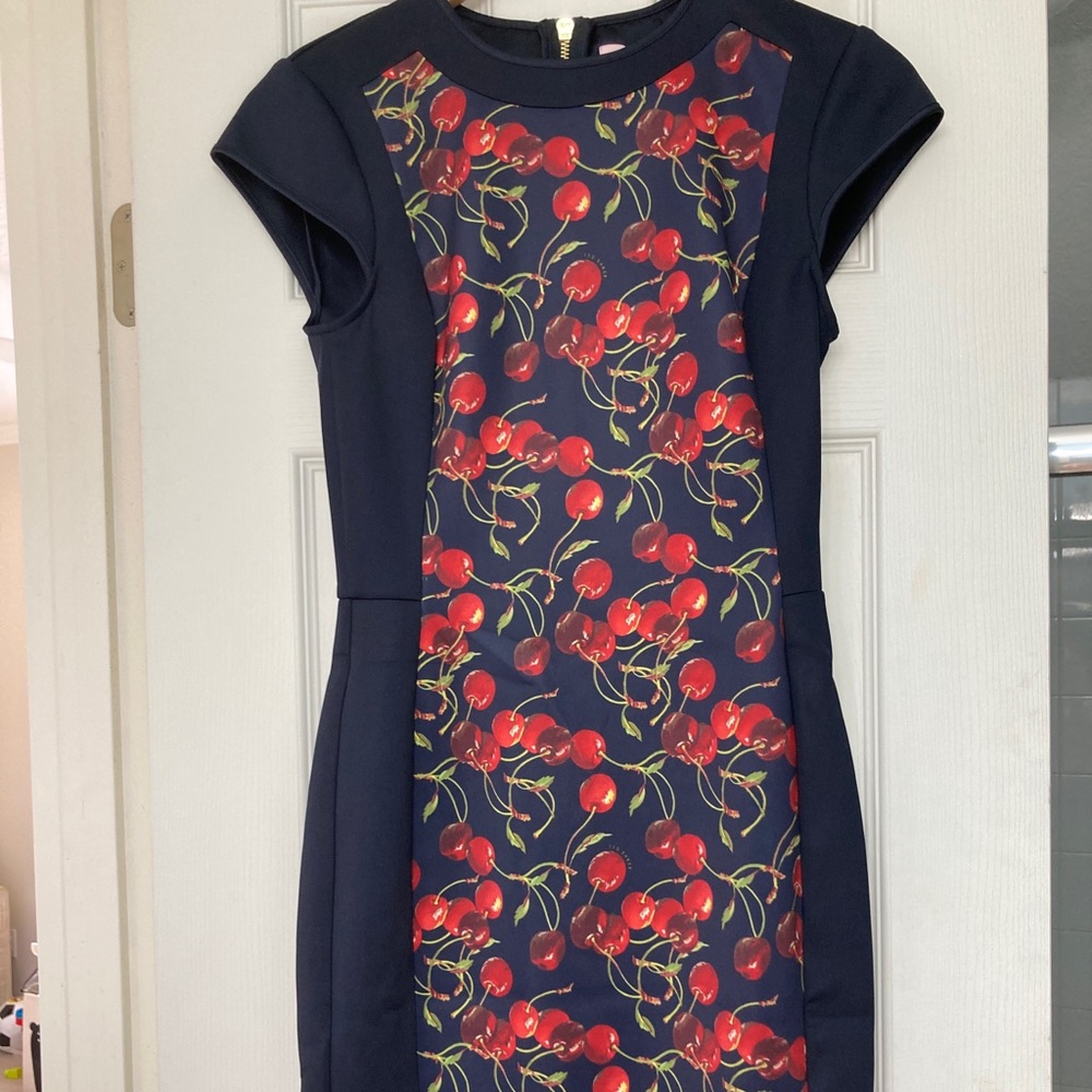 Ted Baker Cherry dress! Size 1 (US size 4)